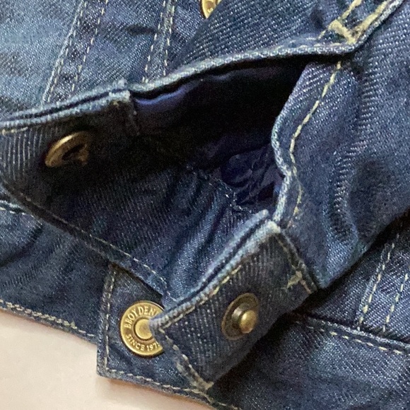 ZARA BABY BOY DENIM LINED JEAN JACKET SZ. 3-6M - Picture 6 of 9